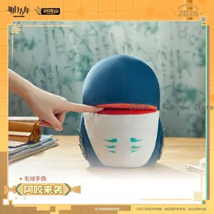 Game Official Arknights Aya Plush Hand Puppet Finger Accessories Plush Stuffed Plushies Pillow Anime Figure Original Gifts