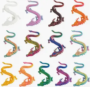 Flash Sale | Buy 12PCS get 24 PCS 3D Printed Chinese Dragon Figurine | Creative Collectible, Home Decor Desktop Ornament, While Stock Lasts