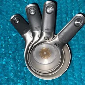 Customizable Laser Engraved Magnetic Measuring Cups for Kitchen and Bar - kitchen accessories Measure