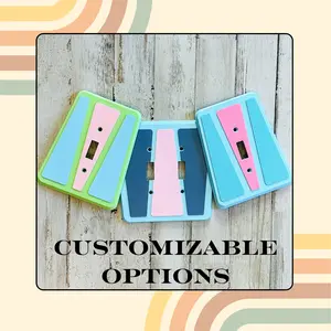 Retro Vibes! Mid-Century Modern, Tri-Color Switch Plate Cover