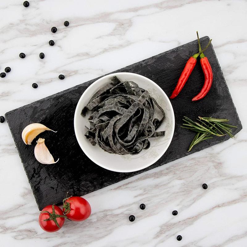 Organic Black Bean Fettuccine Bean Pasta (Multiple Pack Sizes) High Protein, Vegan, High Fiber