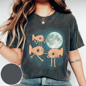 Le Poisson Steve Shirt, Funny Meme Sweatshirt, Cute Animal Shirt,Funny Orange Fish Shirt, Trending Shirt, Everyday Basic, Never