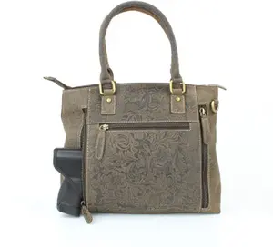 CC Floral Crossbody Tote Bag