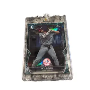 Roc Riggio Blue Aqua Lunar /125 Factory Sealed Panini Baseball Card Original Condition