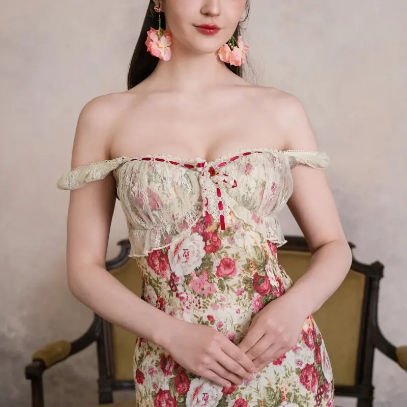 The Blooming Raiment Dress-LuminaVenus Dresses Women's Dress Wedding Guest  Dresses Fall Clothing Vacation Homecoming Classy Outfit Sets Women Slim Fit  Bridal Shower Elegant Rehearsal Dinner Dress Elegance Ruffle - TikTok Shop