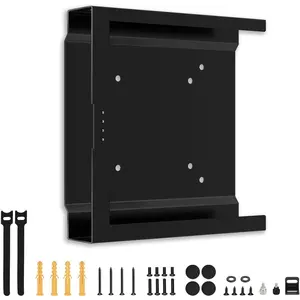 Mount for HP Mini PC Wall VESA and Under Desk Mount for HP EliteDesk 800 805 705, HP Pro Mini 400 260, HP ProDesk 600 400 405 Desktop Mini PC Wall Mount Bracket for HP