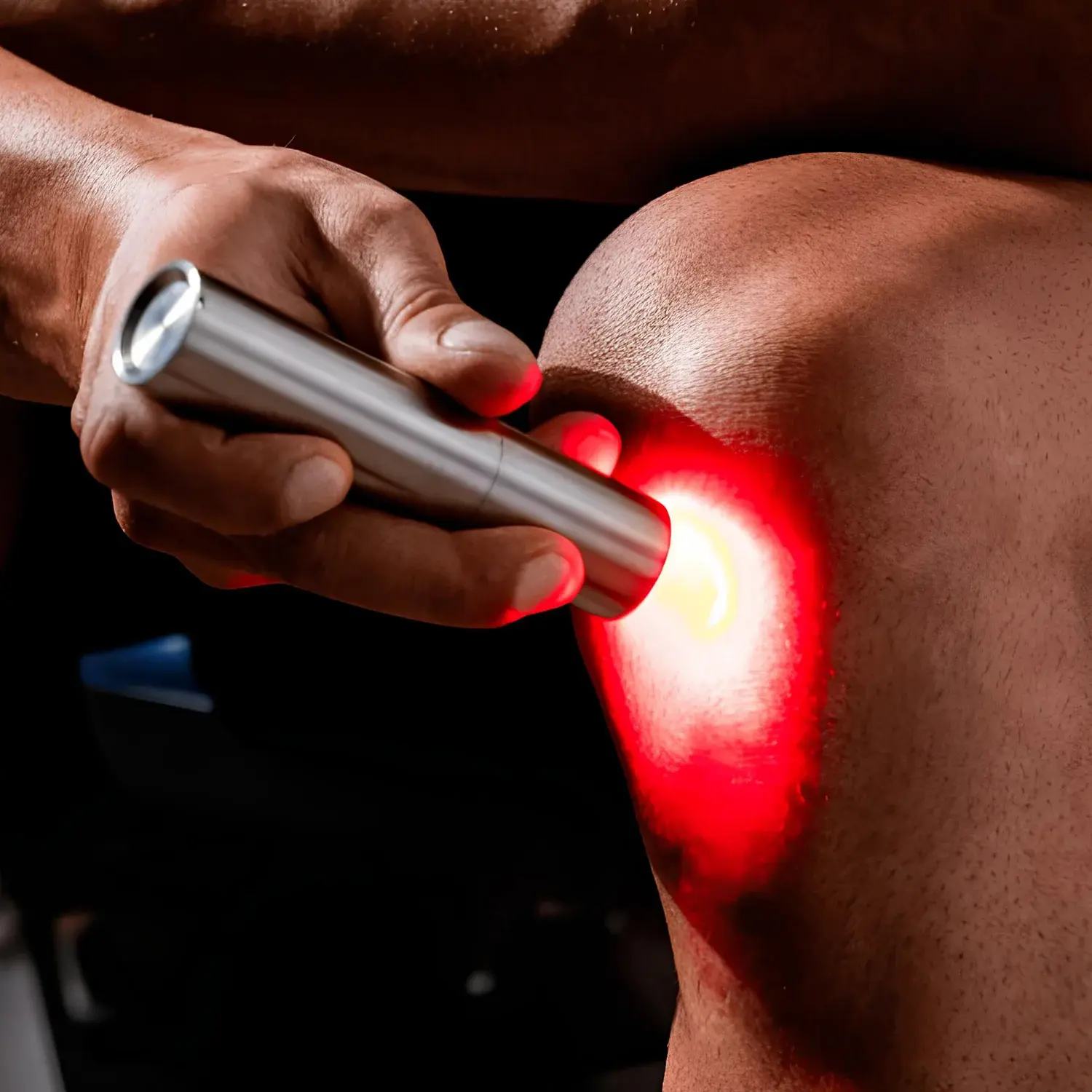 Portable Handheld LED Red Light Therapy Device - Medical-Grade, Compact, Battery-Powered Infrared Wand with 4 Wavelengths, High-Power LEDs for Joint & Muscle Pain Relief, Face/Body Cell Repair, On-the-Go Soothing Care, Soothe