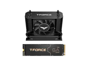 Team Group T-FORCE GA PRO M.2 2280 8TB PCIe Gen5.0x4 with NVMe DRAM CACHE 3D NAND Internal Solid State Drive (SSD) with AirFlow 1 TM8FGL008TTC133