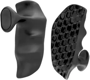 Gym Workout Weight Lifting Gloves: Non-Slip Rubber MaxGrip Workout Grips for Strength Training Dumbbells Barbells