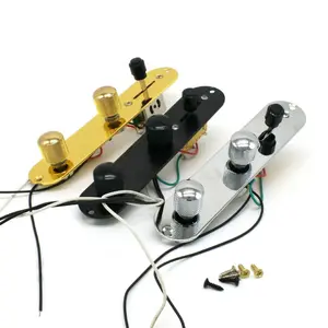 TL Electric Guitar Circuit Board, 3-Segment Control Board Assembly, Tele Telecaster with Socket Knob Accessories