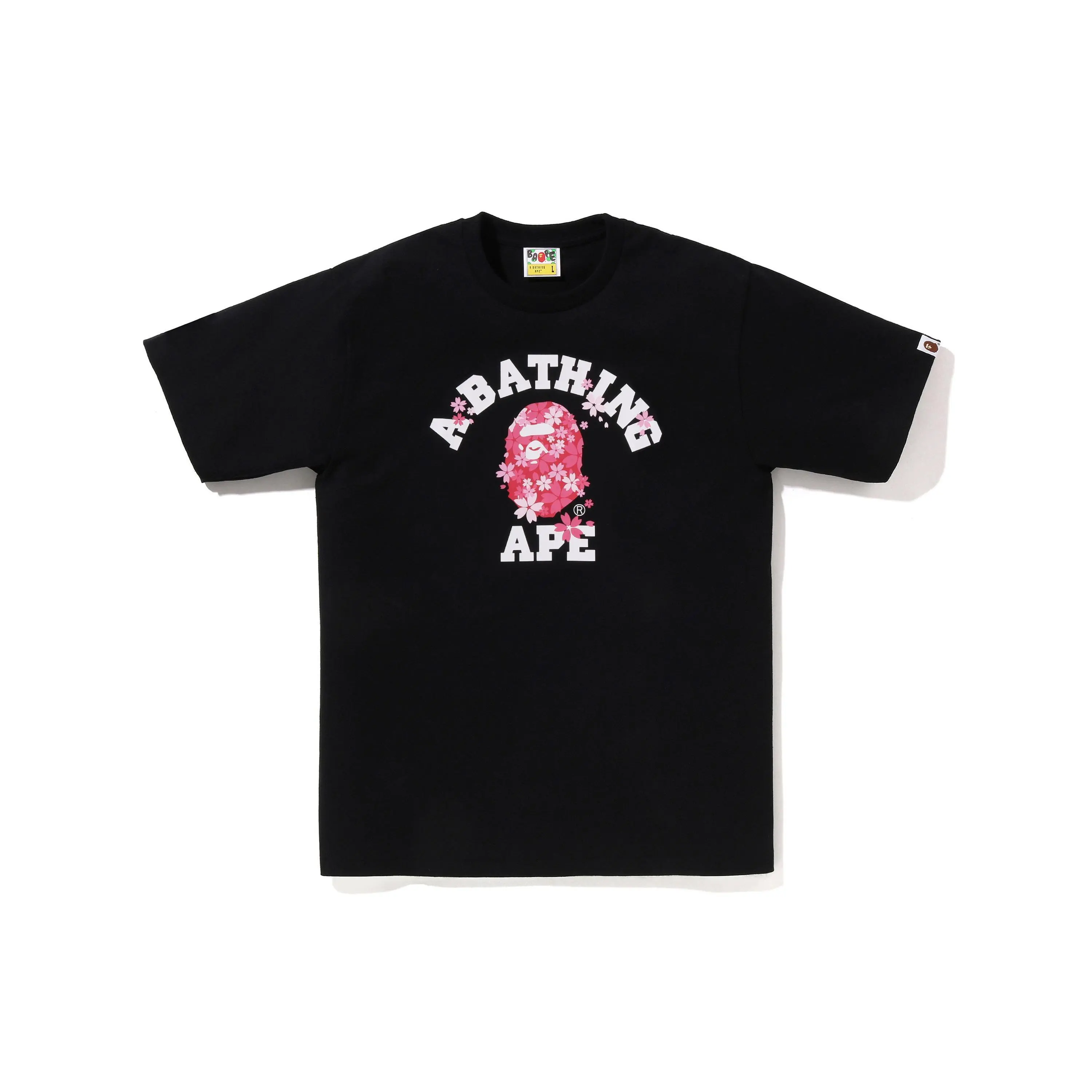 Bape College Sakura Tee (SS26) Black - XL, XXL, XXXL