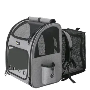 Cat Backpack Carrier, Small And Medium Dogs And Cats Bags, Expandable Pet Carrier Backpack, Airline Approved, Suitable For Hiking/Travel/Camping, Foldable, Easy To Carry