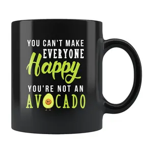 Avocado Gift Avocado Lover Gift For Avocado Addict Gift Avocado Mug Foodie Gift For Foodie Mug Can't Make Everyone Happy Mug 