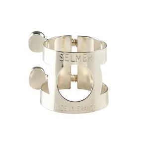 Selmer Paris Bb Clarinet Mouthpiece Ligature, Silver Plated