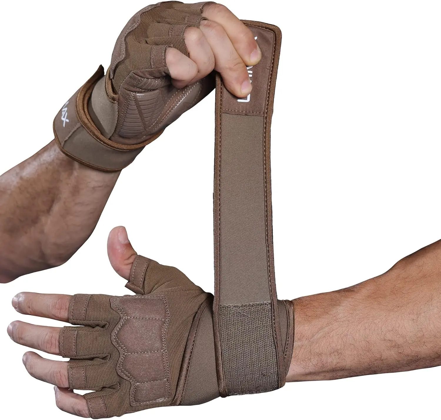 Workout Gloves for Men and Women Gym Weight Lifting Padded Gloves with Wrist Wrap Support, Full Palm Protection &  Grip, Cross , Fitness, Pull-up