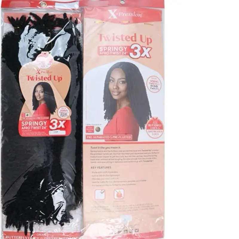 Outre X-Pression Twisted Up 2X Springy Afro Twist 24”