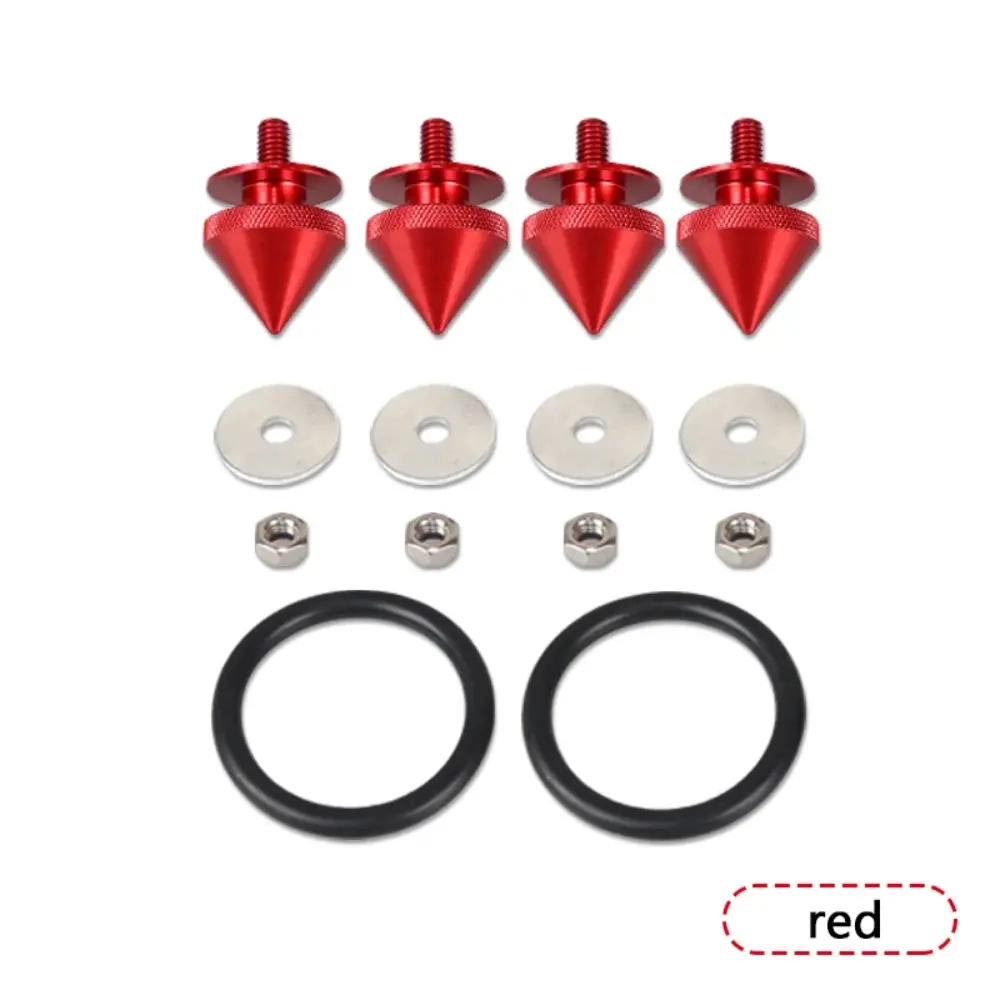 Universal Quick-Release Fasteners for Car Bumpers Trunk Lids Aluminum Material High-Strength Tension Straps Easy Removal