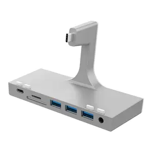 Sabrent iMac Hub Multi-Port with USB, SD Card Reader, Headphone Jack and HDMI 2.0 Output for iMac 2017-2020