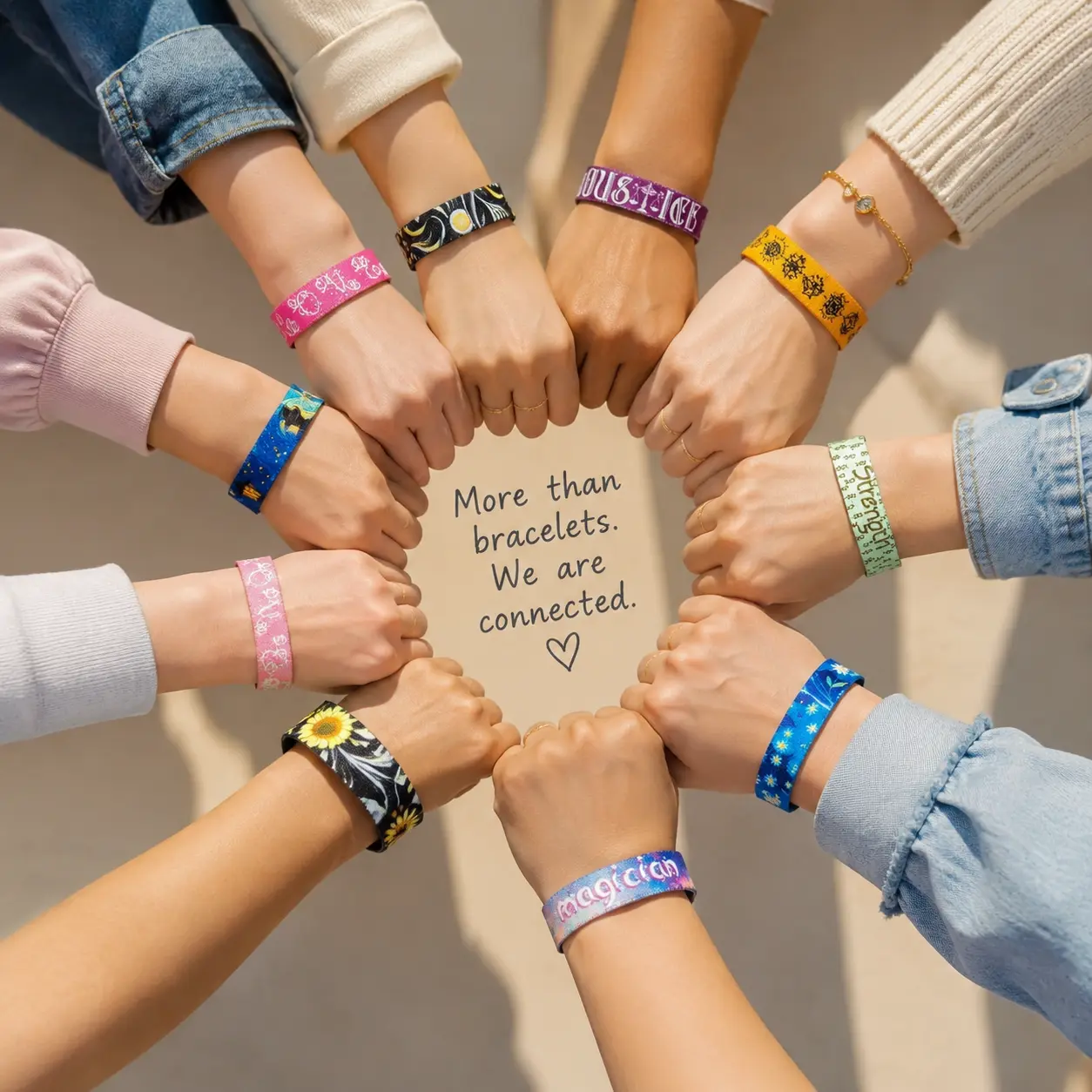 Tarot Friendship Bracelet, Lucky Spiritual Bracelet for Women, Daily Guidance Wristband, Back to School Gift with NFC