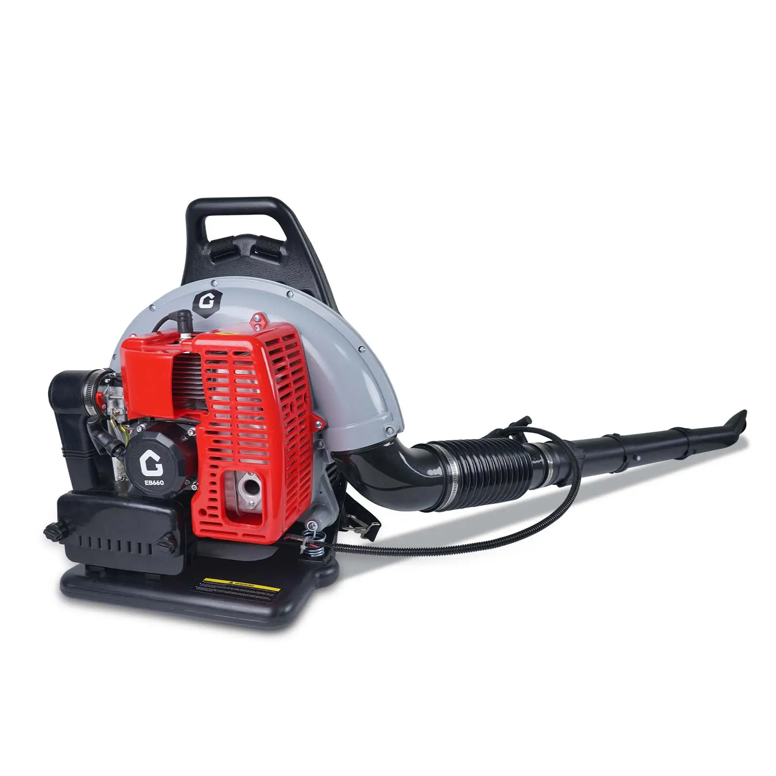 Backpack Gas Powered Leaf Blower, 2 Stroke Gasoline Backpack Grass Blower with Air-Cooled, Variable Speed & Cruise Control for Lawn Care & Snow Blowing