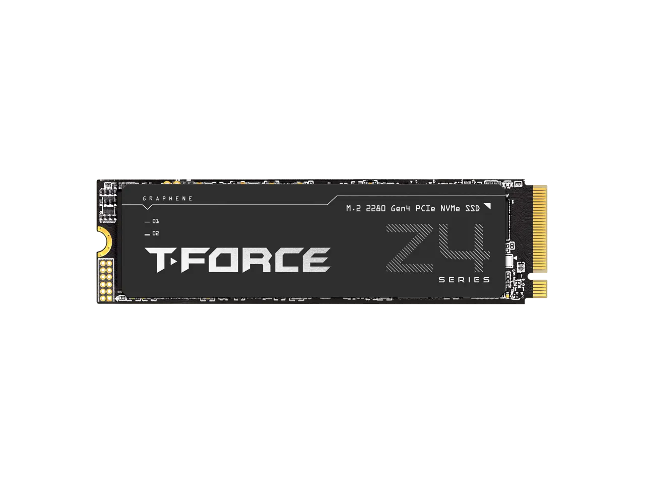 Team Group T-FORCE Z44A7Q M.2 2280 2TB PCI-Express 4.0 x4 3D NAND Internal Solid State Drive (SSD) TM8FFW002T0C129