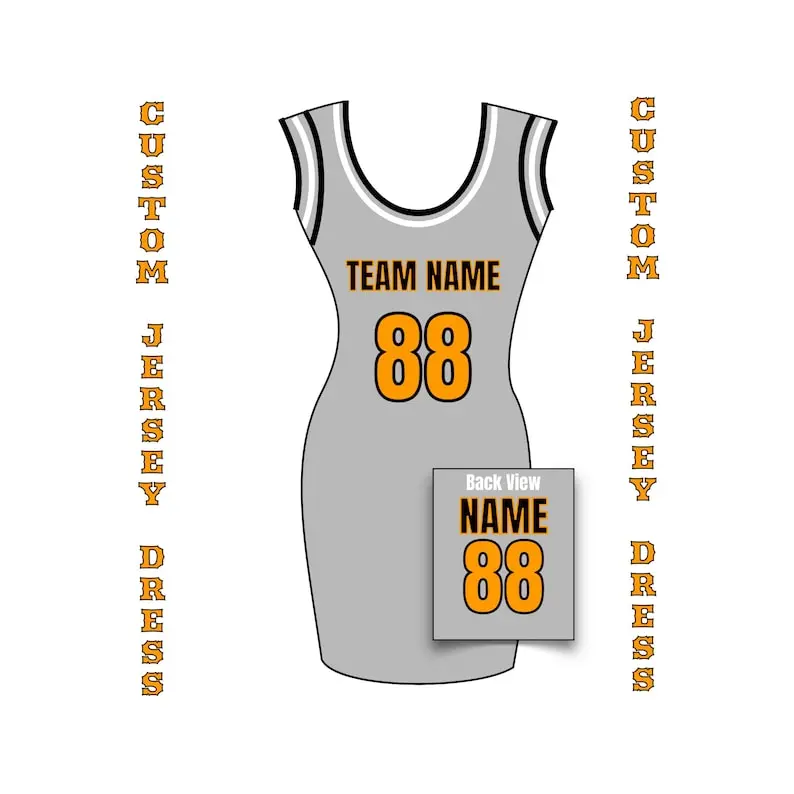 Custom Name Number Jersey Dress, Women Basketball Jersey Dress, Ladies Throwback Jersey Dress - TikTok Shop Custom Name Number Jersey Dress, Women Basketball Jersey Dress, Ladies Throwback Jersey Dress - TikTok Shop