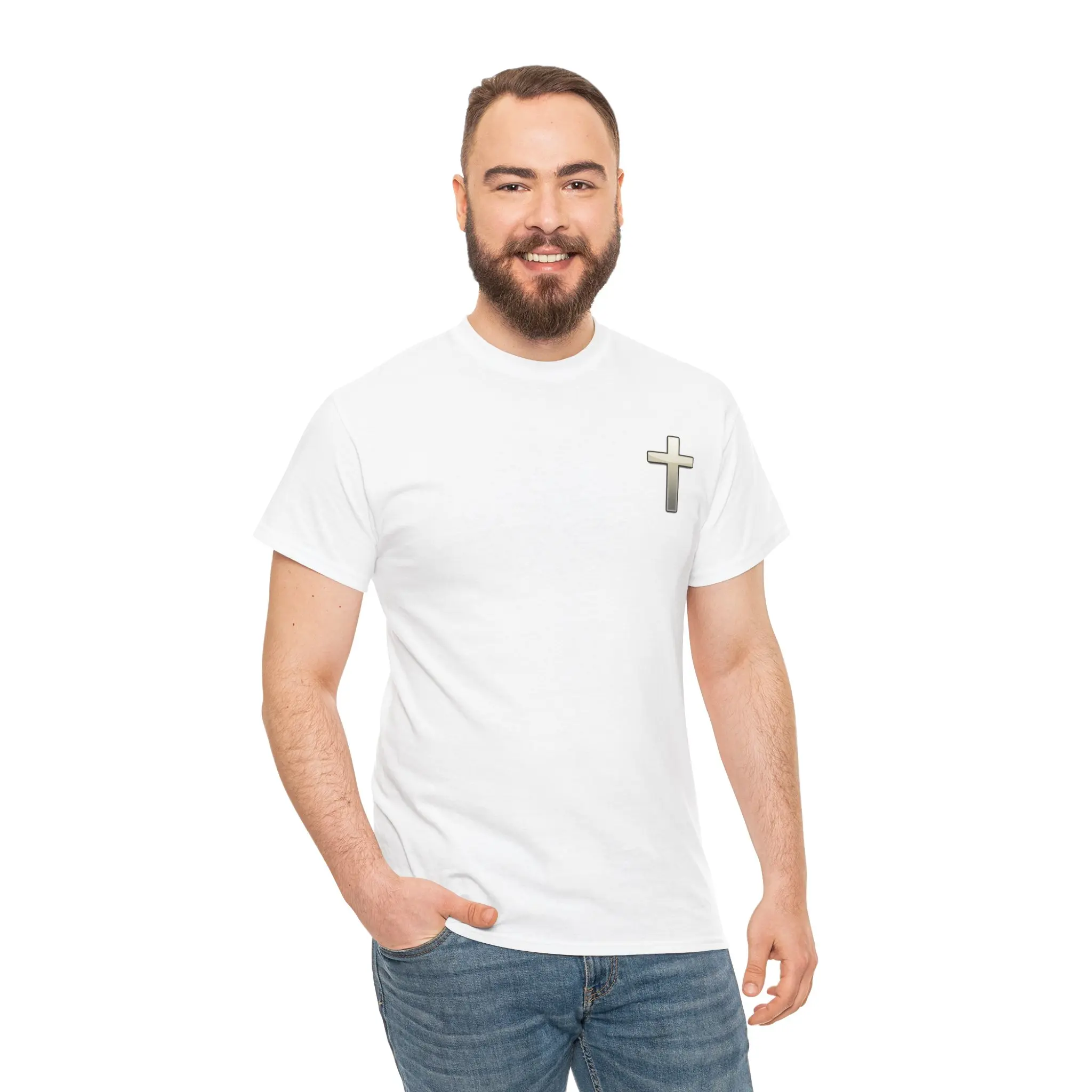 Jesus Saves with Cross Tee