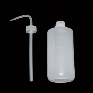 2pcs 250ML eyelash cleaning elbow bottle leak proof water beauty eyelash cleaning auxiliary tool curved mouth pot cleaning bottle empty bottle Lotion Bottles