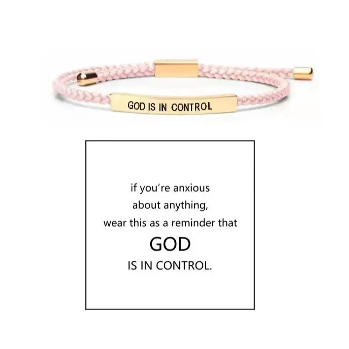 Pink+Gold - God is in control