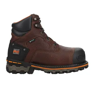 Timberland PRO Mens Boondock 6 Inch Electrical Composite Toe  Work/Duty - Black, Brown