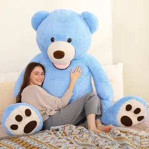 MorisMos Giant Teddy Bear Plush 6 Feet, Large Big Teddy Bears Stuffed Animals for Girlfriend Boyfriend，Baby Shower