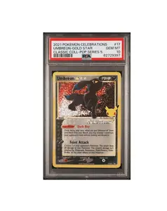 Umbreon #17 Pokemon Celebrations PSA 10