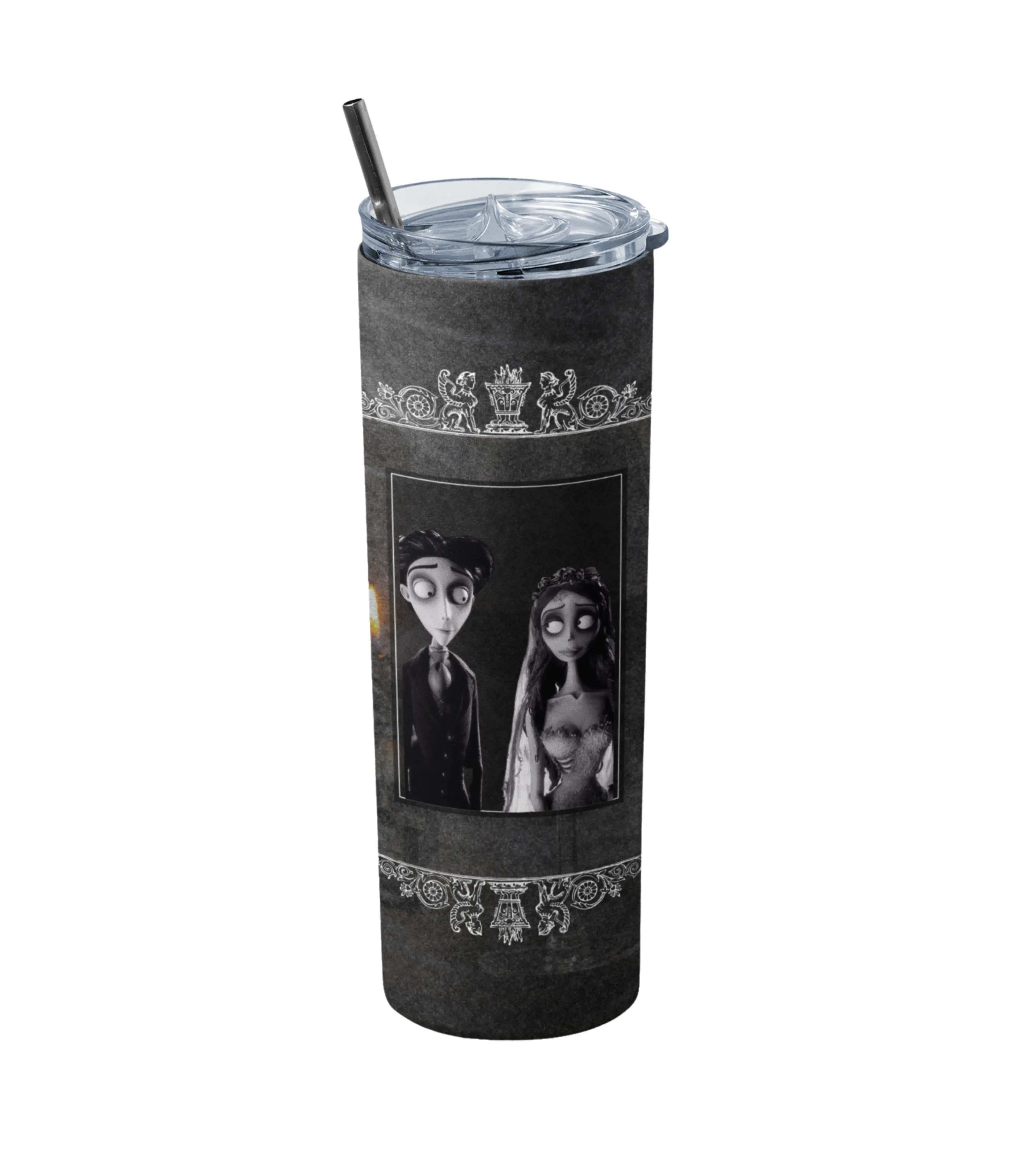 Corpse Bride Tumbler – Divine Tribute with Iconic Quote Drinkware Water Bottles Mug Cup Reusable Washable Bottled