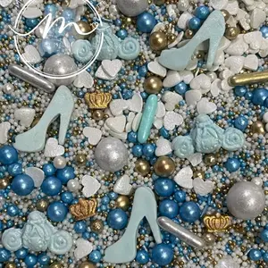 Blue princess, high hill sprinkles mix