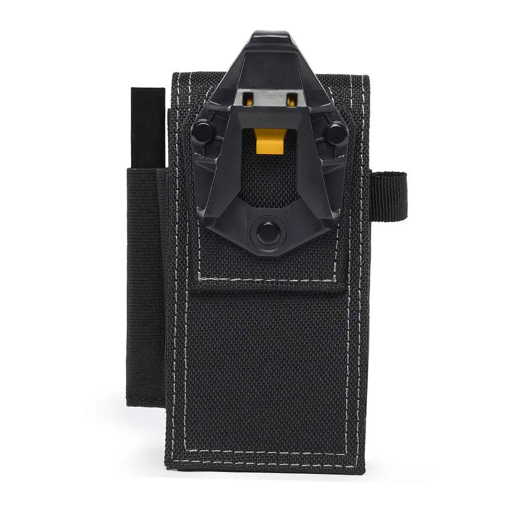 ToughBuilt Durable Polyester Smartphone Pouch with Notebook & Pencil Holder, Multi-functional Tool Organizer, Tool Bag for Smartphone Cellphone, Accessories