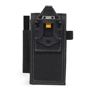 ToughBuilt Durable Polyester Smartphone Pouch with Notebook & Pencil Holder, Multi-functional Tool Organizer, Tool Bag for Smartphone Cellphone