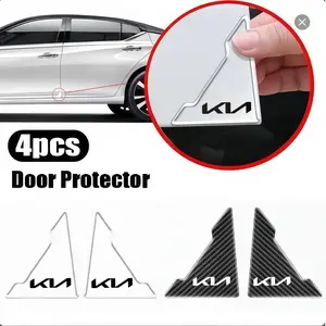 4pcs Car Door Corner Protectors, Anti-Scratch Door Edge Guards, Universal Fit for Kia Models, Automotive Accessories