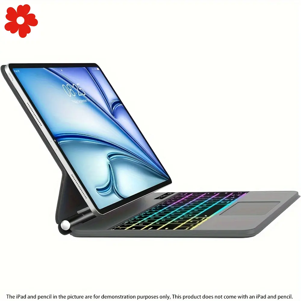 New Ipad Pro 11 4th/3rd/2nd/1st Gen Rainbow Keyboard & Mouse New Ipad Pro 11 4th/3rd/2nd/1st Gen Rainbow Keyboard & Mouse