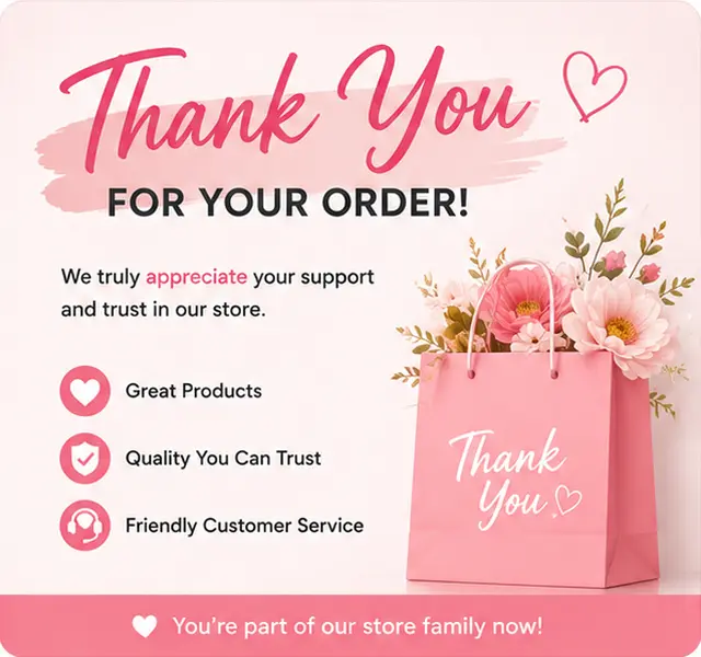 Thank You Card – A Little Note of Appreciation for Every Order
