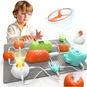 Science STEM Electronics Exploration Kit for Kids Over 420 Projects 35 Circuit Parts Educational Toy Gifts for Boys Girls Ages 3-12