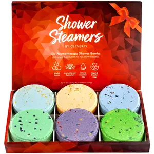 Shower Steamers Aromatherapy.  Set of 6 Shower Bombs