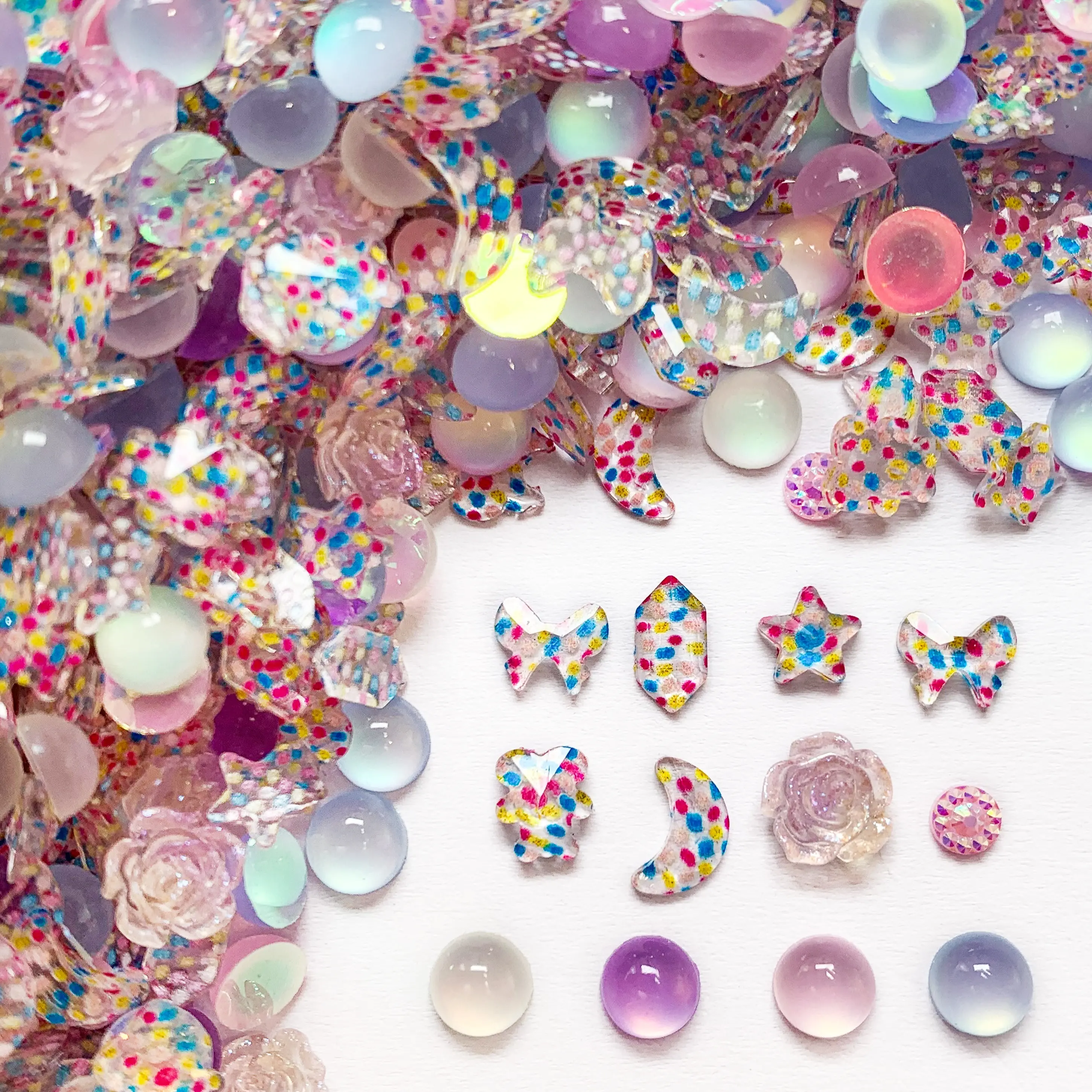 (GetIn5Days)Polka Dot World-DIY Charms Receive in 5 days shipping from NJ