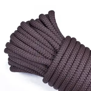 1/4  Polypropylene Brown utility Rope 50FT