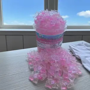 80-Pack Laundry Detergent Pods, Long-Lasting Scent Booster, Home Use Cleaning Beads, Laundry Cleaner Box, Household Laundry Supplies