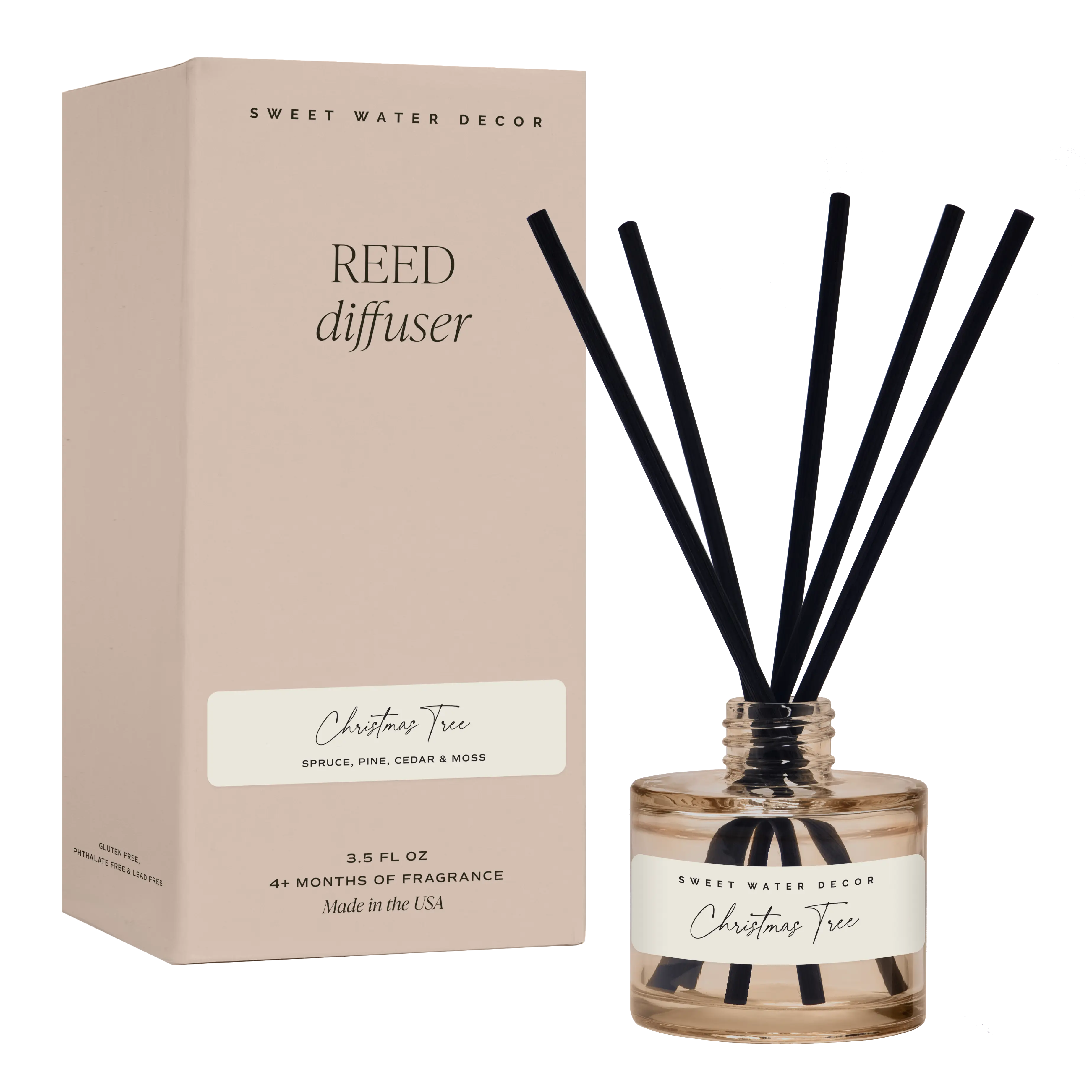 Christmas Tree Reed Diffuser - Christmas Decor