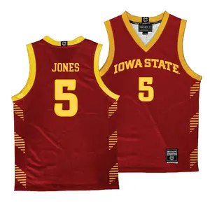 Iowa State Crimson Men's Basketball Jersey - Curtis Jones