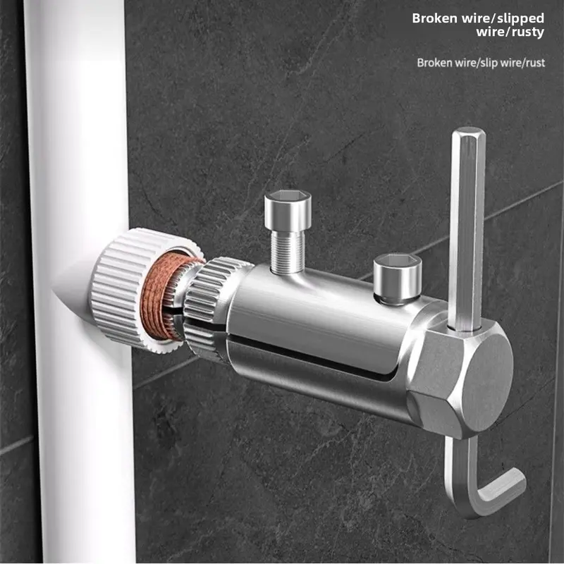 Broken Pipe Extractor Set - Easy-Out Extractor Tool for DIY Enthusiasts, Removes Broken Pipes, Stripped Screw Removal, Faucet Repair & Hardware Maintenance Hand Tool
