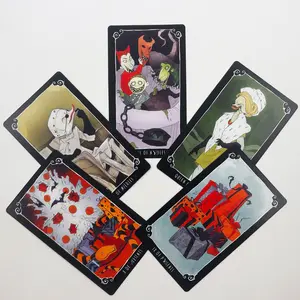 Dreamy Tarot Cards Set with Guide, 78 Large Cards for Beginners, Outdoor Camping Party Games, Fortune Telling Essential, Holiday Gift