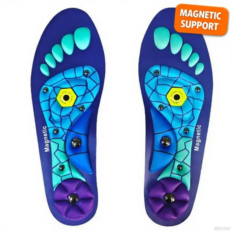 Insoles for All Day - Shock Absorbing Insoles for Men & Women, Plantar Fasciitis High Arch Support, 220+ lbs Capacity - Footwear Designer Parent Bedroom Shoe ComfortVelvet Bloom15
