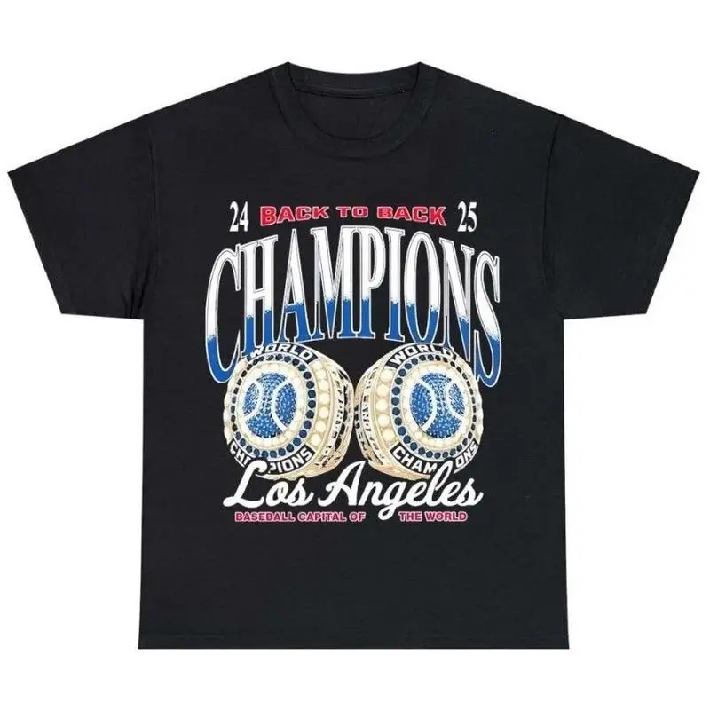 World Series 2025 Shirt, La Baseball Back to Back Champs Shirt, Los Angeles Baseball Tshirt